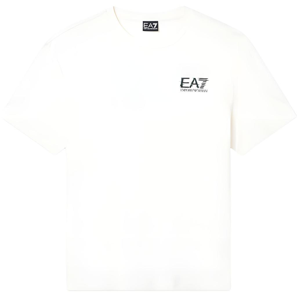 Emporio Armani Мужская футболка EA7 с круглым вырезом, принтом логотипа, коротким рукавом, топ 7M001327-AF17789-U0004