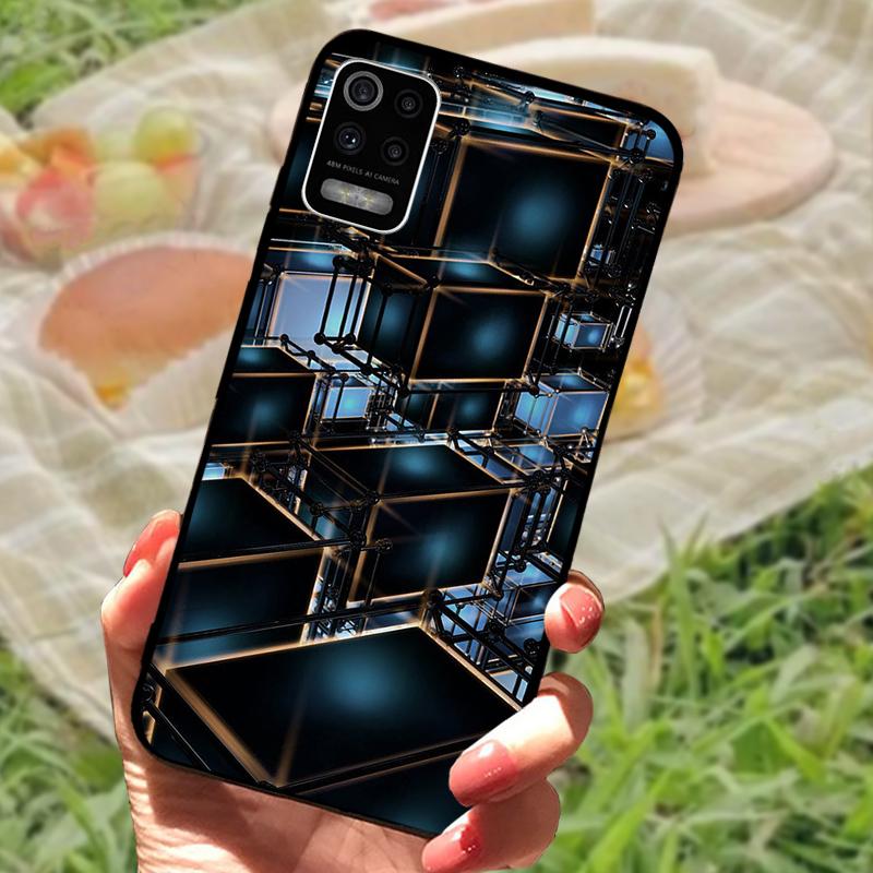 For LG K52 Q52 K62 4G Case Silicone Soft TPU Black Bumper Cover For LG K62+ Coque K62 Plus 4G Fashion Phone Protective Fundas