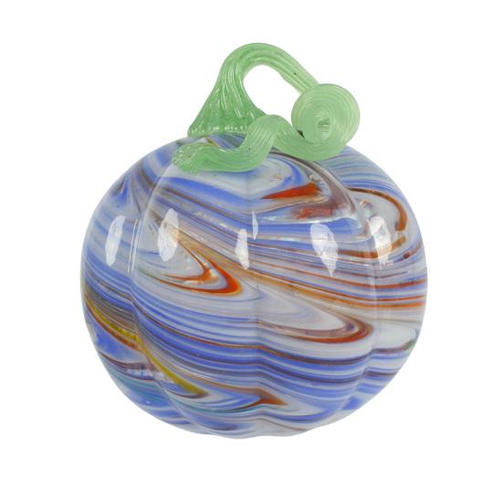 Decorative Vine Handle Pendant Necklace Melt Glass Gold 1 Pc