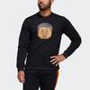 Adidas Пуловер с принтом Lego X Dame Crew, мужские топы, черный H56409
