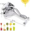 Manual Juice Squeezer Aluminum Alloy Hand Pressure Orange Juicer Pomegranate Lemon Squeezer Kitchen Accessories Fruit Tool