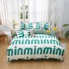 Simple Nordic Bedding Four-piece Set, Bed Sheet, Dormitory Quilt Set Three-piece Set