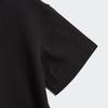 adidas Футболка с трилистником черно-белая