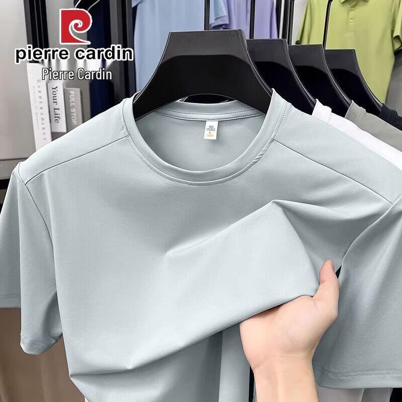 Pierre Cardin Мужская футболка с цветовыми блоками, быстросохнущая