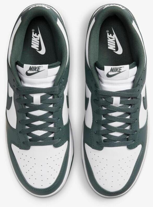 Кроссовки Nike Dunk Low Retro белый/белый/винтажно-зеленый