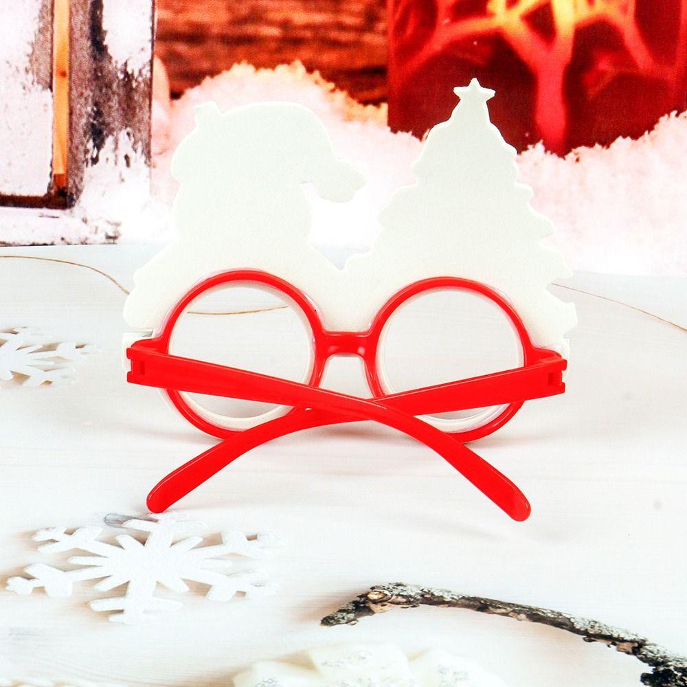 Snowman Christmas Glasses Xmas Tree Party Prop Happy New Year Sunglasses  Kids
