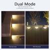 Warm Light Solar Step Lamp Triangle Outdoor Floor Light High Quality Stair Light  Porch Terrace
