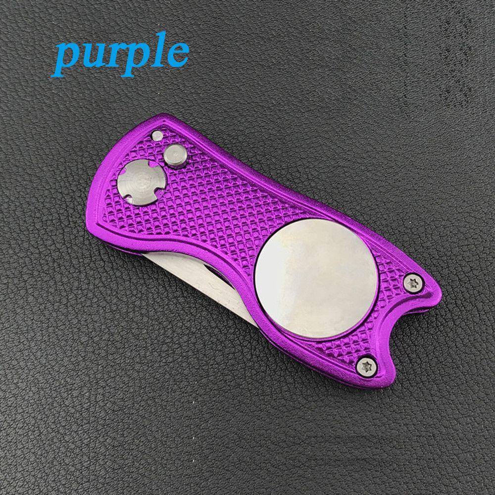 Training Stainless Steel Divot Repair Tool Pitch Groove Cleaner Putting Green Fork Golf Pitchfork