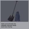 Снежная лопата телескопическая переносная лопата для садовых работ, выемки грунта, ковш для домовладельца, управляющего имуществом, садовника, зима
