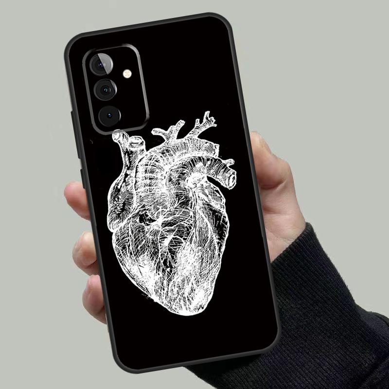 Чехол-анатомия человеческого сердца для Samsung Galaxy A53 A33 A23 A13 A52 A32 A22 A12 A51 A71 A14 A24 A34 A54 A52S