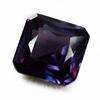 Purple Tanzanite Loose Gemstone 7.70 ct Color-Change Square Shape for Jewelry Making and Crafts