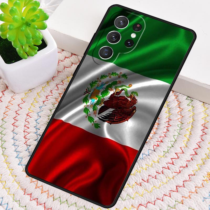 Флаг мексики мексиканцы Силиконовый чехол для телефона для Samsung Galaxy note 10 pro S26 S25 S24 S23 S22 S21 Plus S25Ultra Capa Чехол