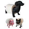 Animal Toilet Paper Holder Freestanding Cartoon Sheep Toilet Roll Holder 3D Printed Pig Cat Loo Roll Holder for Bathroom Decor Tissue Roll Storage