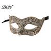 Mysterious Venetian Style Eye Masque Bling Rhinestone Masquerade for Women, Sparkly Party Half Accessory Face Halloween, Mardi Gras, Prom Ball Costume