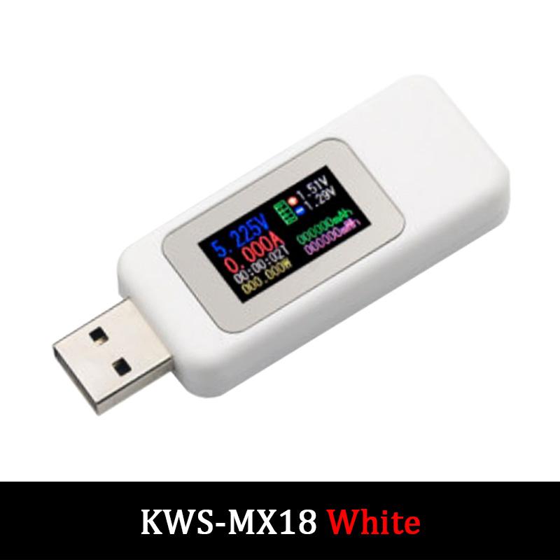 LIZAO 10-в-1 USB-тестер DC Цифровой вольтметр Амперметр с цветным экраном для тестирования зарядных устройств Power Bank