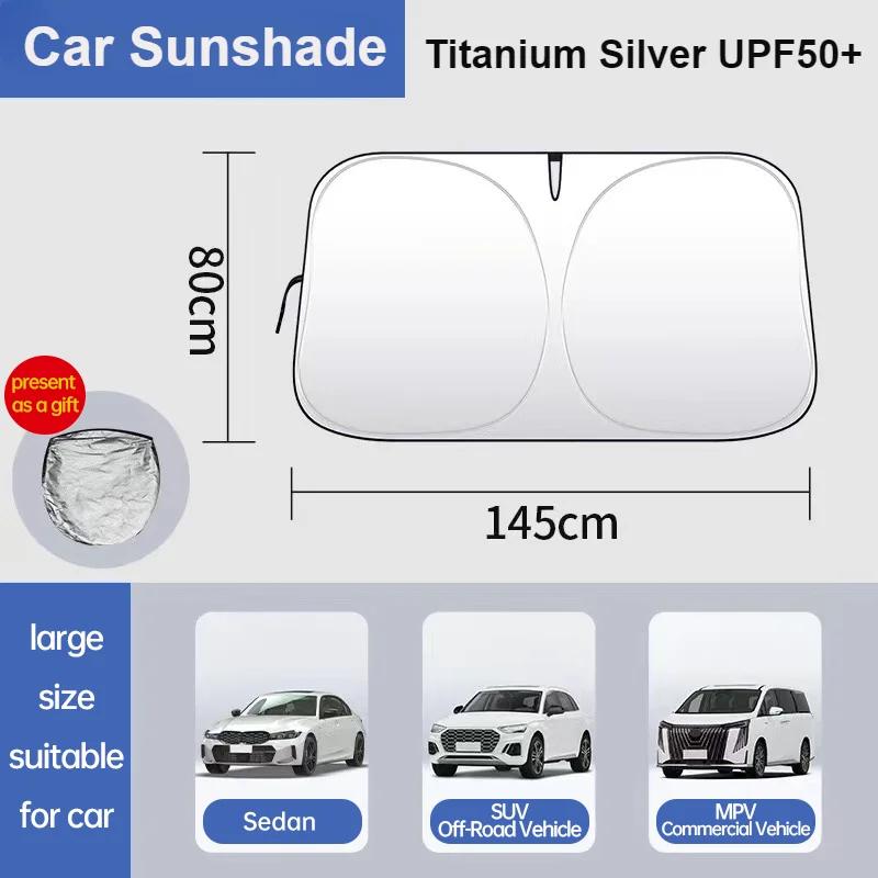 Car Windshield SunShade for BMW X1 X3 X5 X6 G20 G30 G01 G02 G05 F15 F16 G11 F48 Car Sun Visor UV Protection Auto Parts