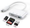 OTG картридер для мобильного телефона Huawei: 3-в-1 USB 3.0 Кабель-адаптер для карт SD/TF.