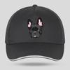 Women Unisex Hat Curved Sun Visor Hat Cotton French Bulldog Dog Funny Baseball Cap Outdoor Sun Hat Adjustable Sports caps