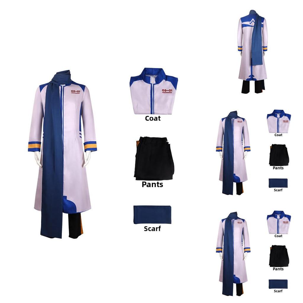 Vocaloid Kaito Streetwear Cosplay Costume Polyester Anime Convention Party Outfit