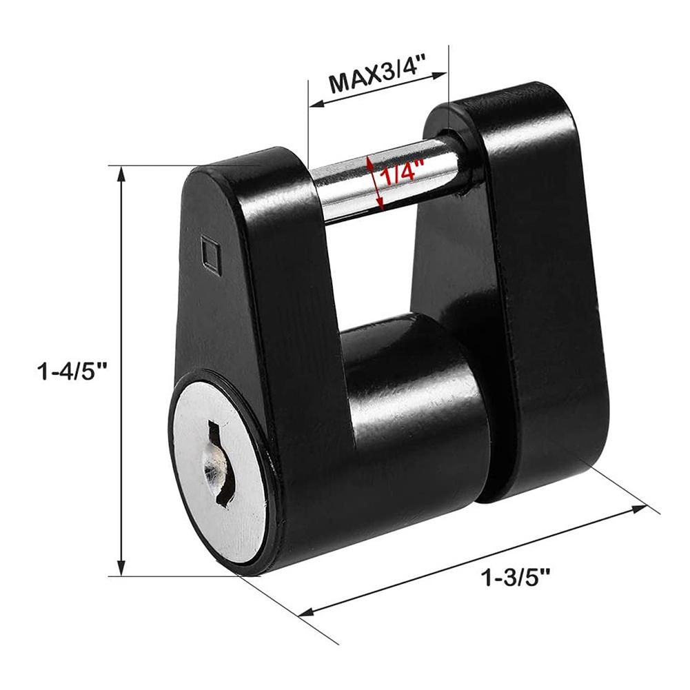 Сцепное устройство для прицепа с замком-крюком, защитное устройство для сцепки из цинкового сплава для грузовика