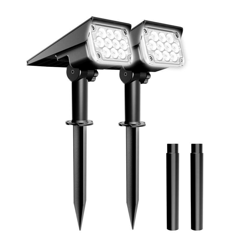 Солнечные светодиодные садовые светильники (2-Pack)