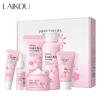 Cherry Blossom Facial Cleanser/ Computer. Skincare Gift Box Light Skin Moisturizing Anti Aging Cream 6pcs-Set