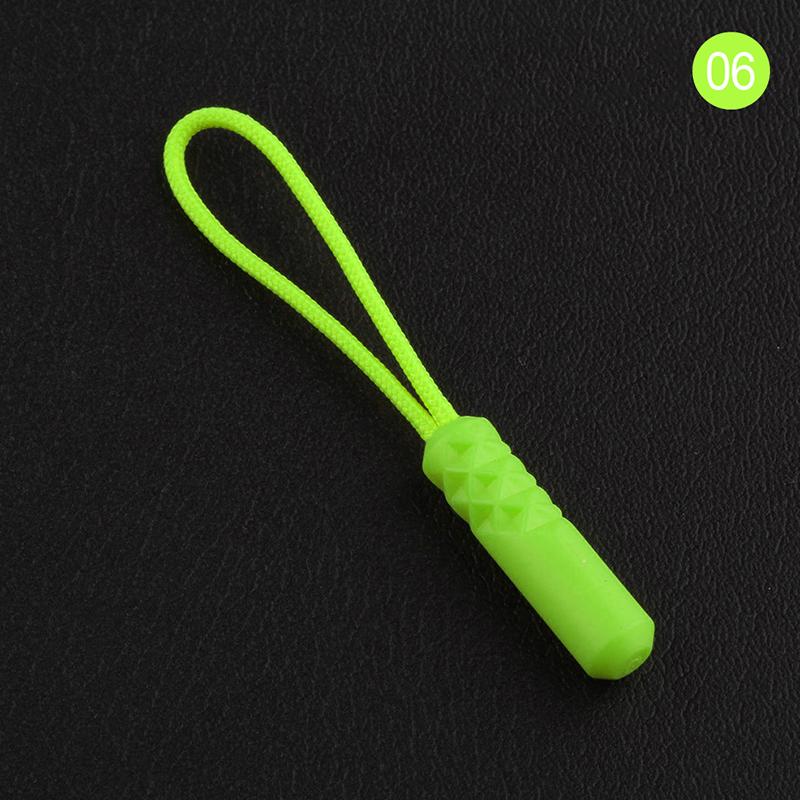 5Pcs Zippers Pull Puller End Fit Rope Tag Replacement Clip Broken Buckle Fixer Suitcase Tent Backpack Zipper Cord