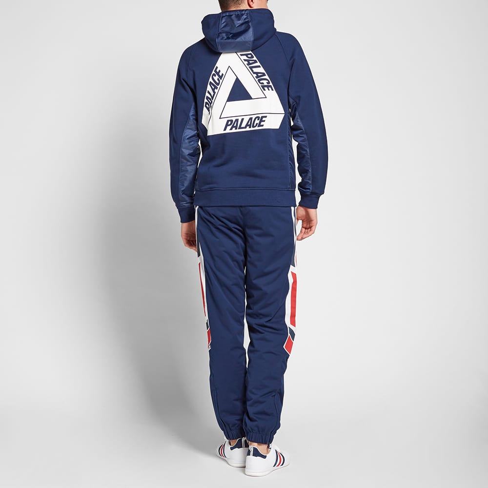 Palace Куртка Adidas Frterry с капюшоном и треугольным логотипом X Adidas, верхняя одежда унисекс, синяя AZ6593