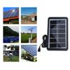 Compact 10W Solar Charger USB Interface Monocrystalline Silicon Versatile Solar Module Uprades for Hiking & Camping