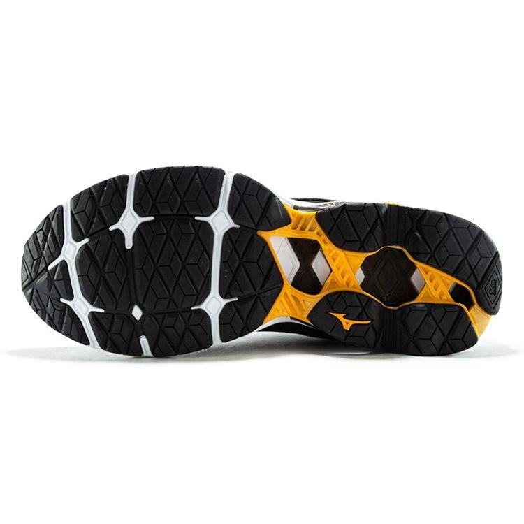 Mizuno Creation Универсальная ткань Синтетическая кожа Нескользящие Износостойкие Дышащие Низкие Кроссовки для марафона Мужские кроссовки Черные J1GC210103