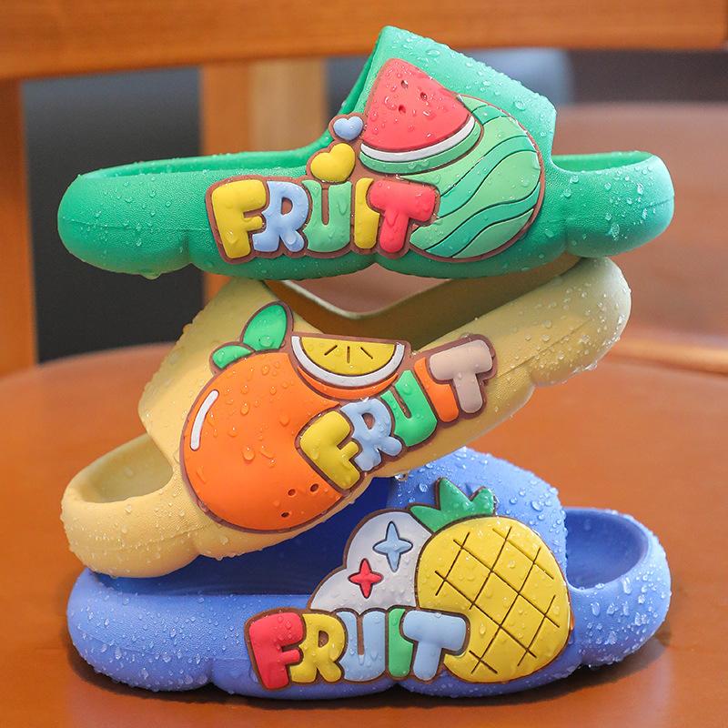 2024 Summer New Cartoon Soft Sole Non-slip Indoor Home Non-slip Outdoor Slippers for Boys and Girls