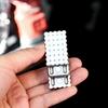 Магнитная карточка-толкатель EDC из нержавеющей стали, толкающая пластина, механический слайдер для fidgeting, монета, снятие стресса, игрушка-антистресс, снятие стресса