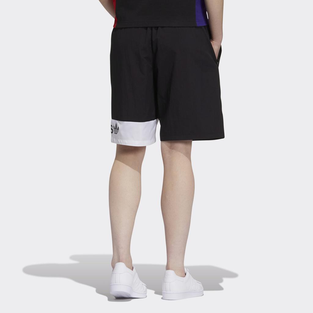 Adidas Originals Trefoil Sport Shorts Casual Breathable Men Shorts Black H46697