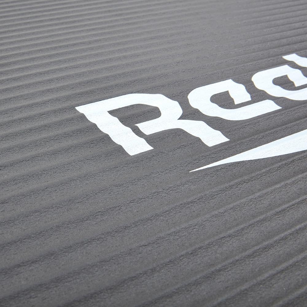 Reebok Тренировочный коврик TKS91RB059, 7 мм, Черный,