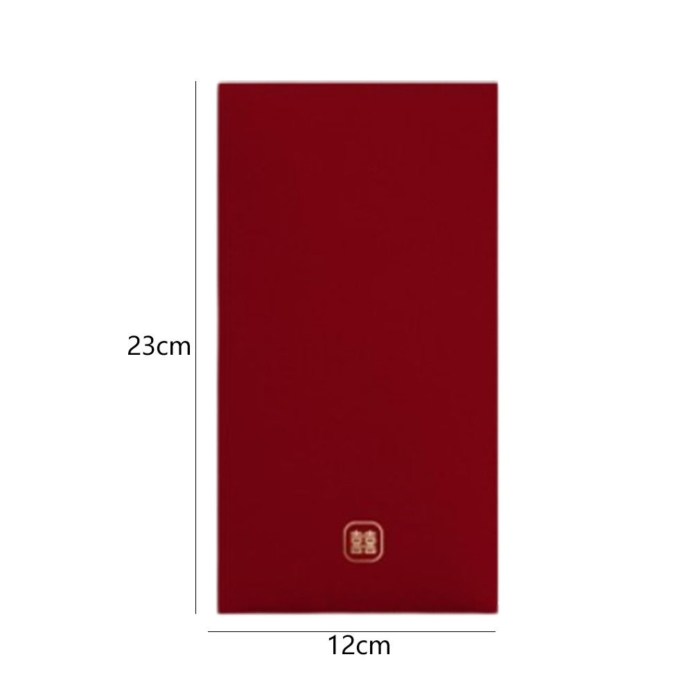 6pcs Festive Lucky Money Pocket Classical Money Bag Chinese Red Envelope  Birthday Wedding Gifts