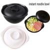 250 мл Миски для лапши быстрого приготовления с крышками Миски для риса Портативная миска для рамена для студентов