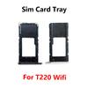 Для Samsung Galaxy Tab A7 Lite T220 T225 Держатель лотка слота для SIM-карты Запасные части гнезда считывателя SIM-карты