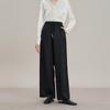 Qiusbiyiren Women's 2025 Autumn Loose Straight-Leg Casual Pants