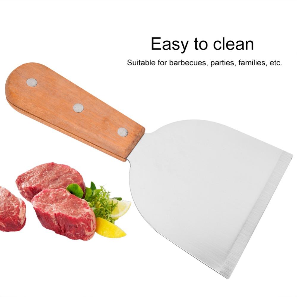 Stainless Steel Spatula Wide Flat Head Pizza Spatula Heavy Duty Griddle Turner  Griddle Cooking