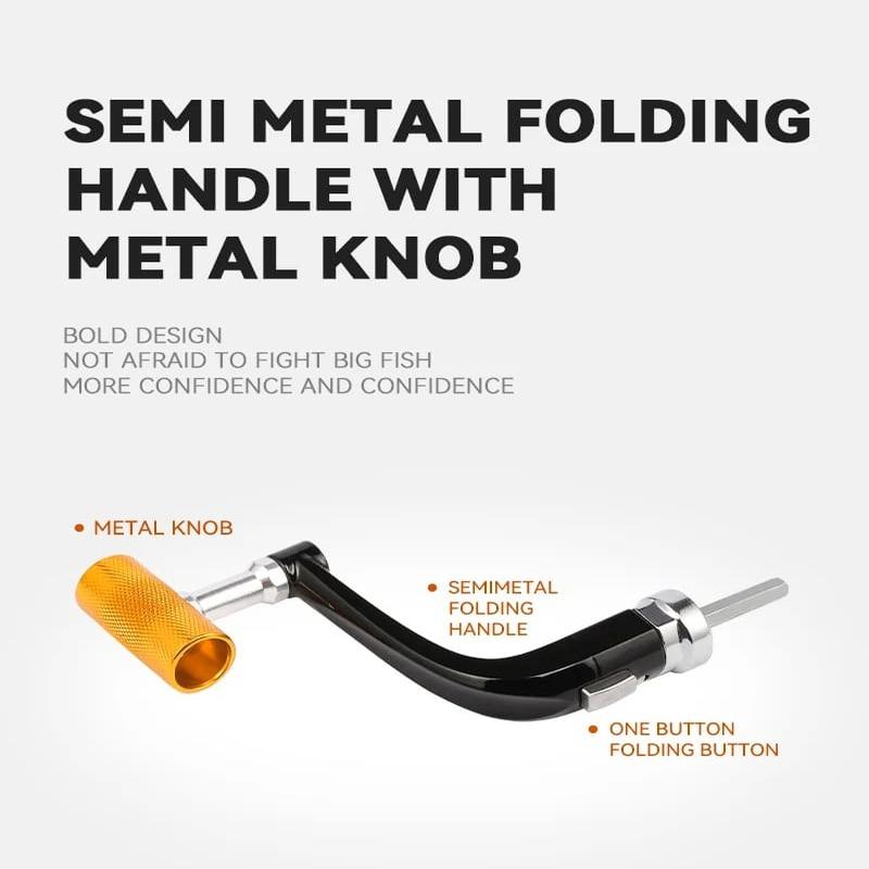 2024 Новая спиннинговая рыболовная катушка TH Metal Head 5.2:1 рыболовная катушка для спиннинга с металлической шпулей, морская кормушка, катушка для рыбалки 10 кг, большая сила разгрузки