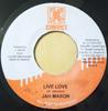 7-дюймовая пластинка JAH MASON IOCTANE X CONVIQ Live Love Spare Life NONE Convict Records Ямайка Регги Ска Даб Б/у