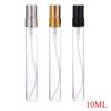 Gold Silver Cap Cosmetic Container Perfume Atomizer Refillable Glass Bottle Spray Bottle
