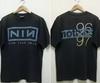 Футболка унисекс с коротким рукавом Nine Inch Nails, тур 90-х 96-97, двусторонняя HH02947