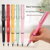Eternal Black Technology Pencil: No Sharpening, HB Lead, Endless Writing Design
