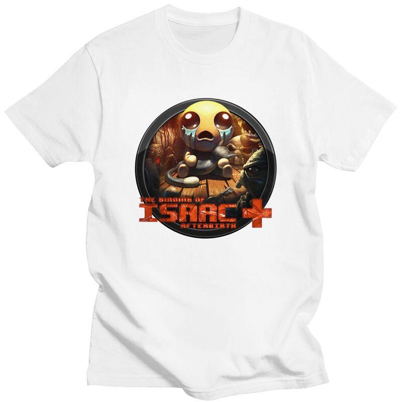 Модные футболки на заказ The Binding Of Isaac для мужчин с коротким рукавом, уличная одежда, топ, оверсайз футболки, подарок