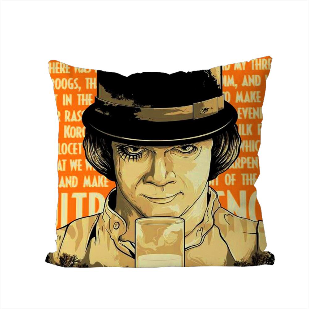 Movie A CClockwork Orange Pillow Case For Car Sofa Decorative Home Doublesided Print Plush Square Throw Pillow Cushion Cover