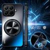 Для Xiaomi 15T Pro 17T Pro Жесткий Матовый С Кольцом-Подставкой Магнитный Защитный Чехол Для Xiaomi 17 Max Защита Камеры Бампер