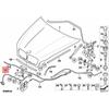 Трос открывания капота с ручкой для E70 E71 E72 3.0L 4.4L 4.8L 2007-2014 51237164798 Провод для освобождения капота двигателя автомобиля