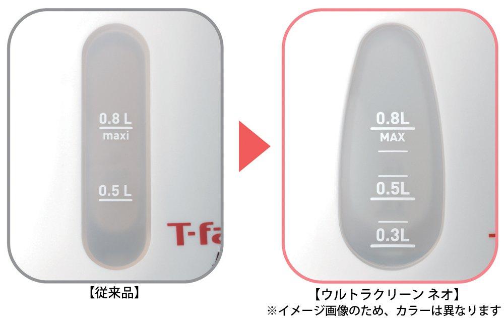 Электрический чайник Tefal Apresia Ultra Clean Neo антибактериальный Onyx Black KO3908JP 0.8L