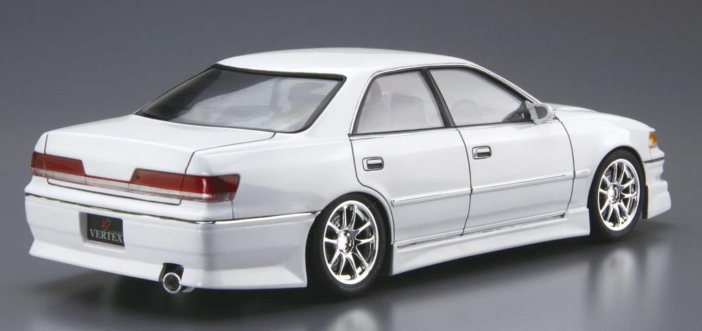 AOSHIMA Тюнингованная автомобильная серия Toyota VERTEX JZX100 Mark II Tourer V 1998 Пластиковая модель 1/24 № 54